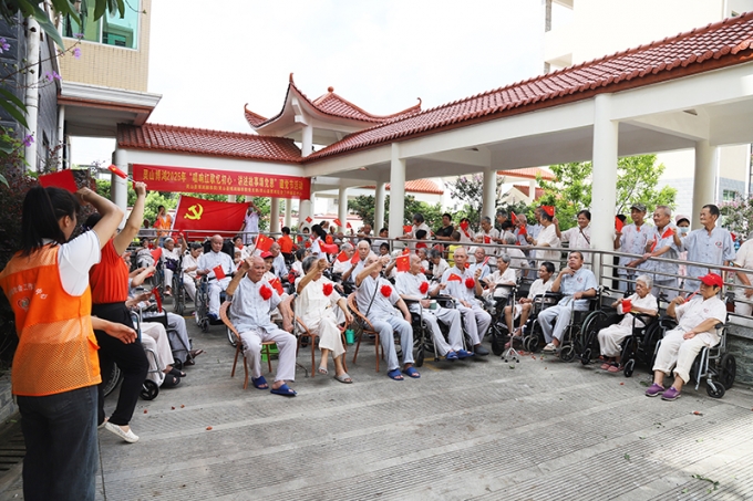 唱响红歌忆初心  讲述故事颂党恩——灵山博鸿举行七一建党节主题活动